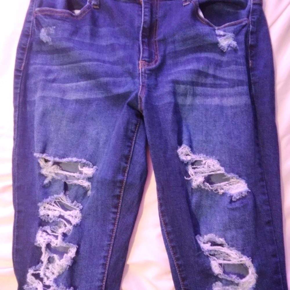 SO Ripped Jeggings High Rise